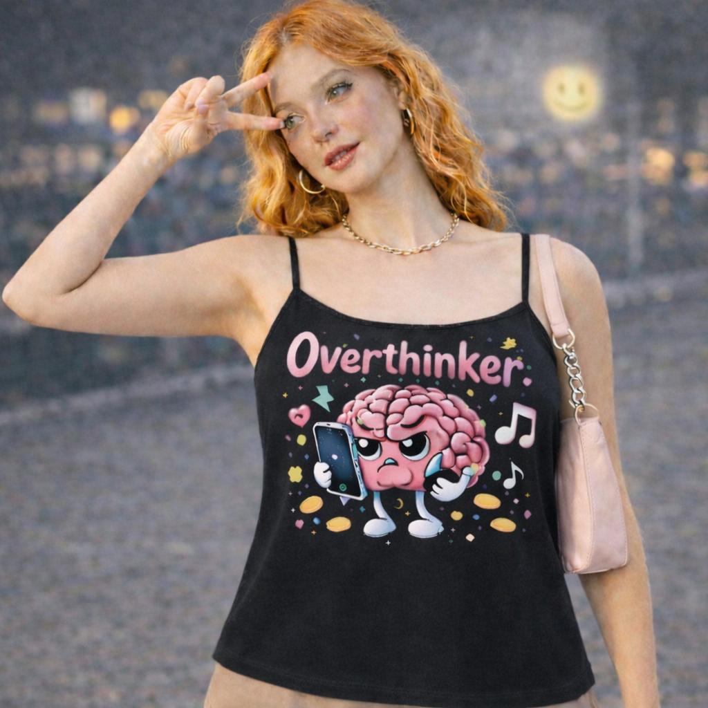 VIRAL TEE: Overthinker™ Cami Tank Top