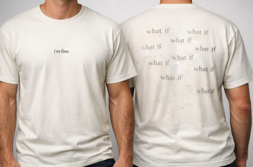 OVERTHINKER Graphic Tee — Front & Back Print